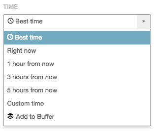 CoSchedule Best time - Recurso que escolhe automaticamente o melhor horário para publicar em cada rede social